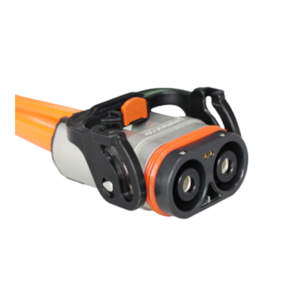 Amphenol Excel|mate Metal HVSLS600062A125 2 way stright plug 25mm - Key A