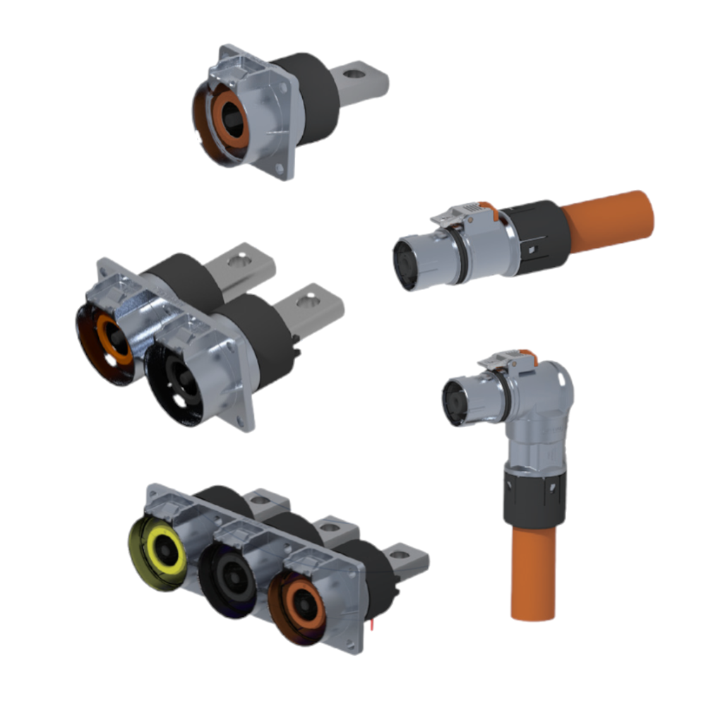 Amphenol PowerLok Plus 500A Connector