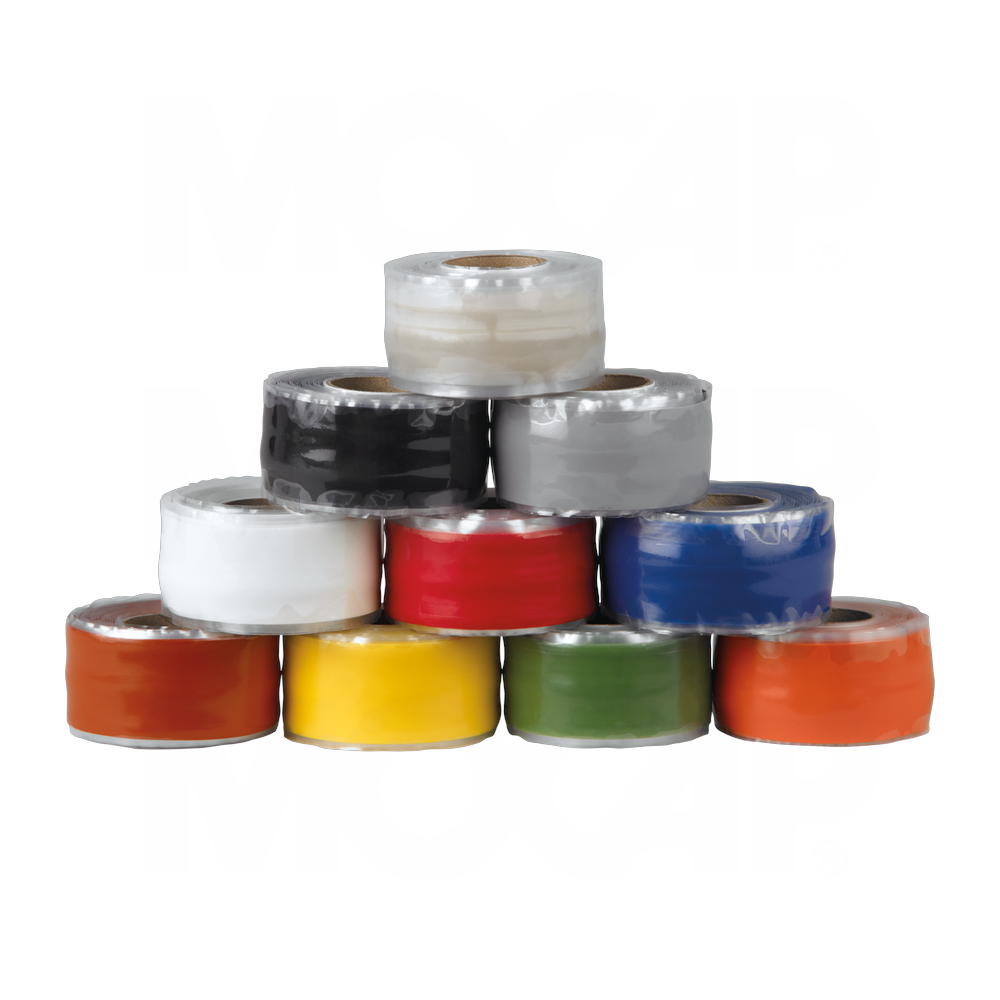 MOCAP Self Amalgamating X-Treme Tape, 25mm x 3m roll - Yellow