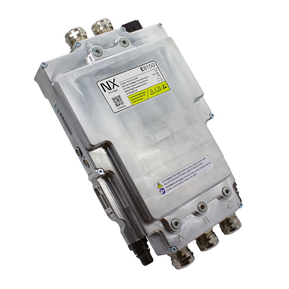 NX Technologies E8150 AC Motor Controller, 48-800V, 250A, 150kW (Nominal)