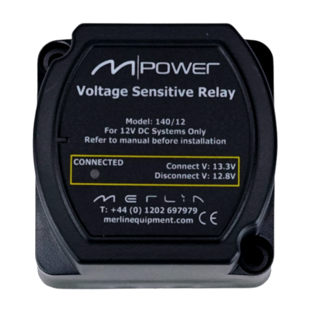 Merlin M-Power Voltage Sensitive Relay for split charging, 24v