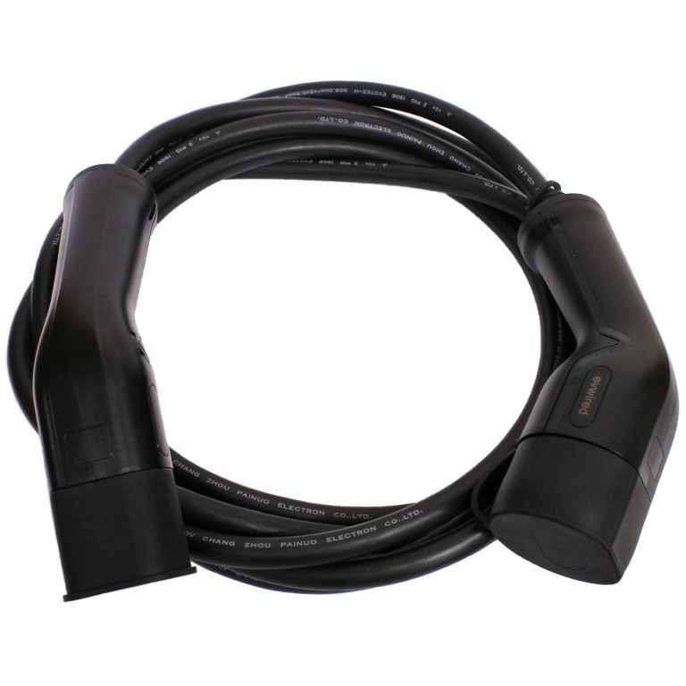 EV Wired EVW10M32A-T2T2 10m straight Single Phase 32Amp Type 2 to Type 2 Charging Cable