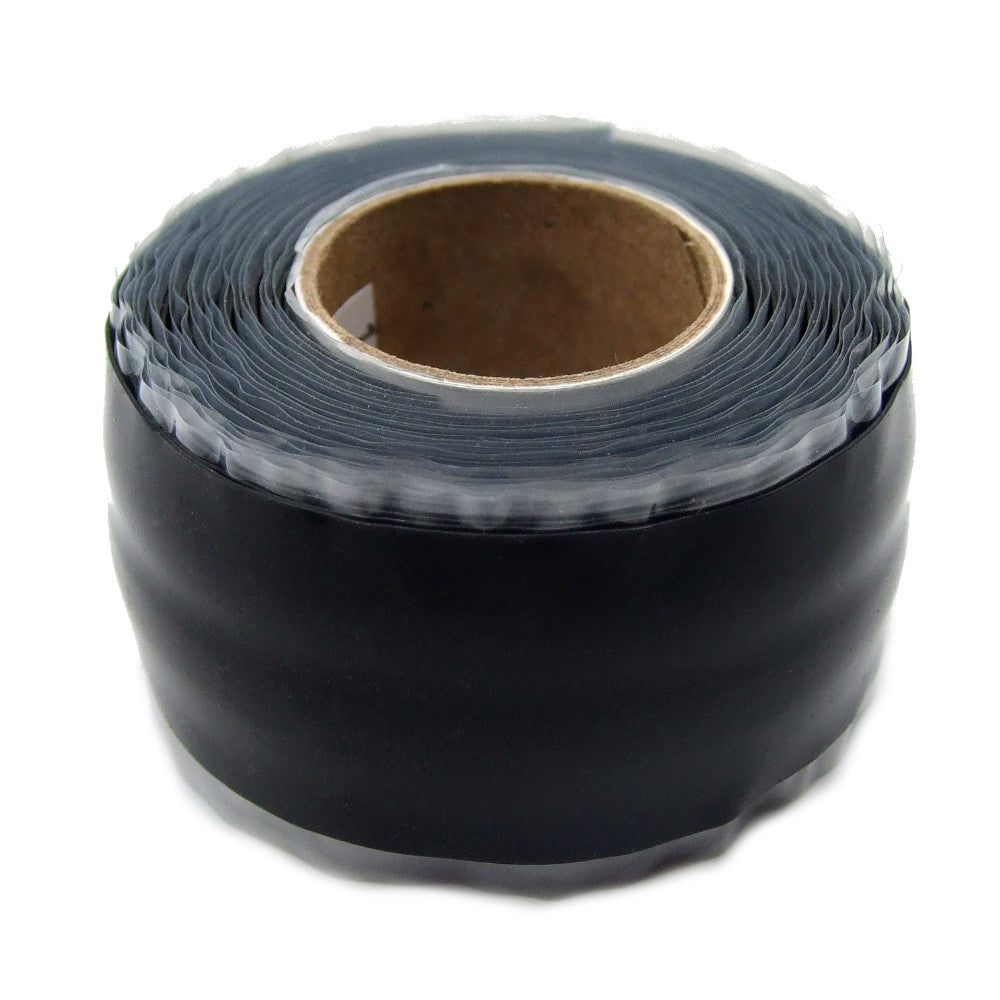 MOCAP Self Amalgamating X-Treme Tape, 25mm x 3m roll - Black