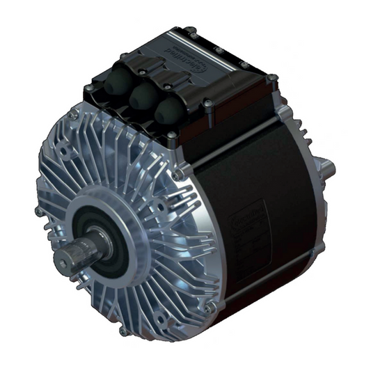 Electrified Automation EA-193-80 IPM Motor 10kW 133Nm 80V - 2019-002-005 24mm keyed shaft