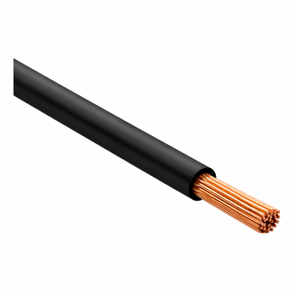 SXL SAE J1128 Single-Core Automotive Wire 8 AWG 100m - Black