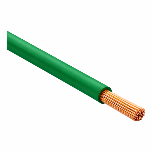 SXL SAE J1128 Single-Core Automotive Wire 8 AWG 100m - Green