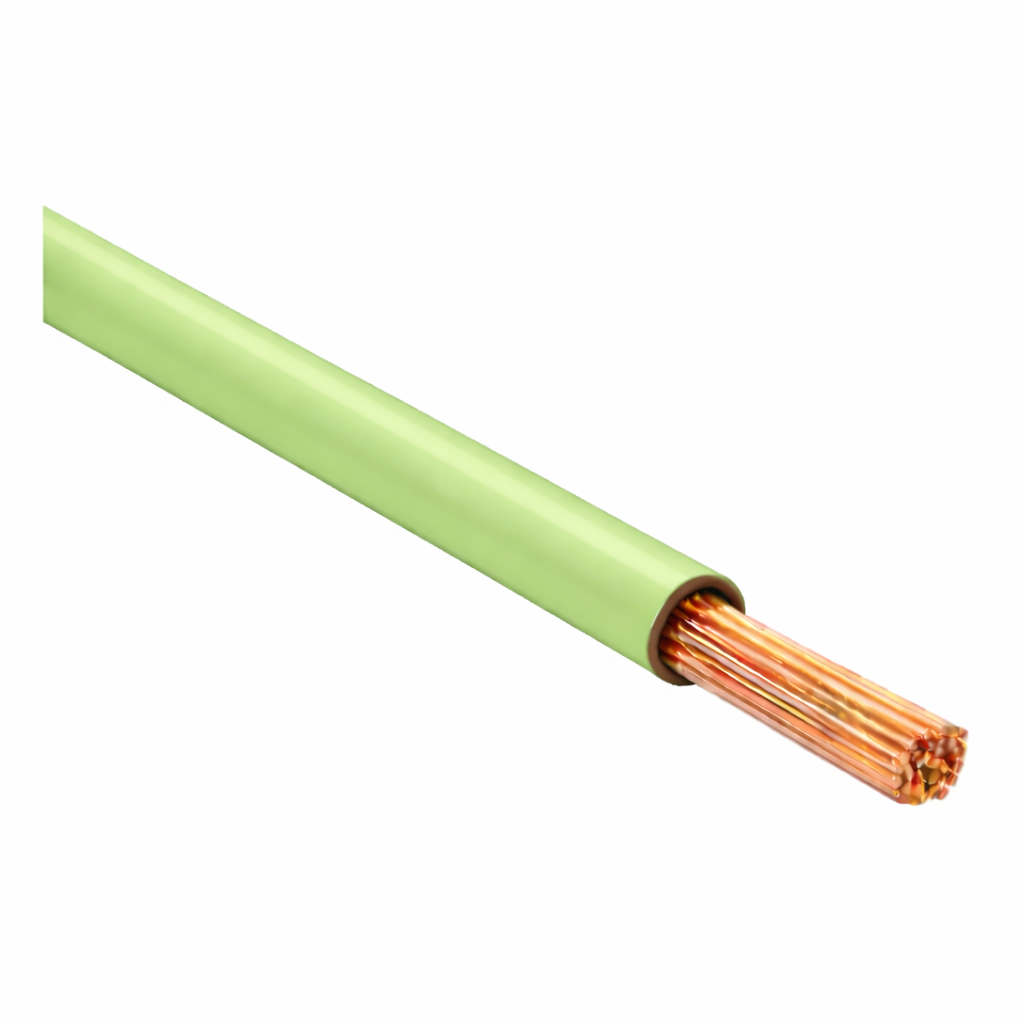 FLRY-B ISO 6722 Class B Thinwall Single-Core Wire 1.0 mm² 100m - Light Green