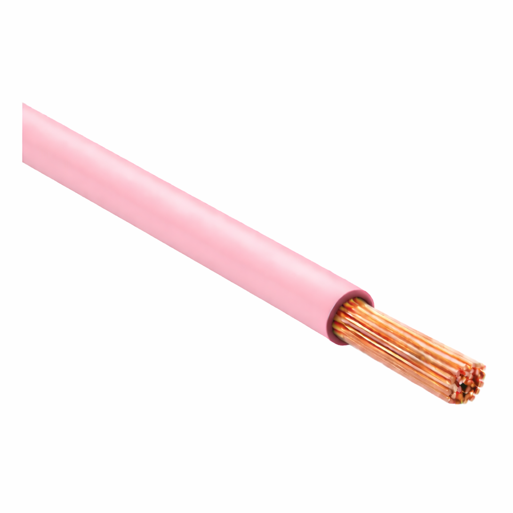 FLRY-B ISO 6722 Class B Thinwall Single-Core Wire 1.0 mm² 100m - Pink