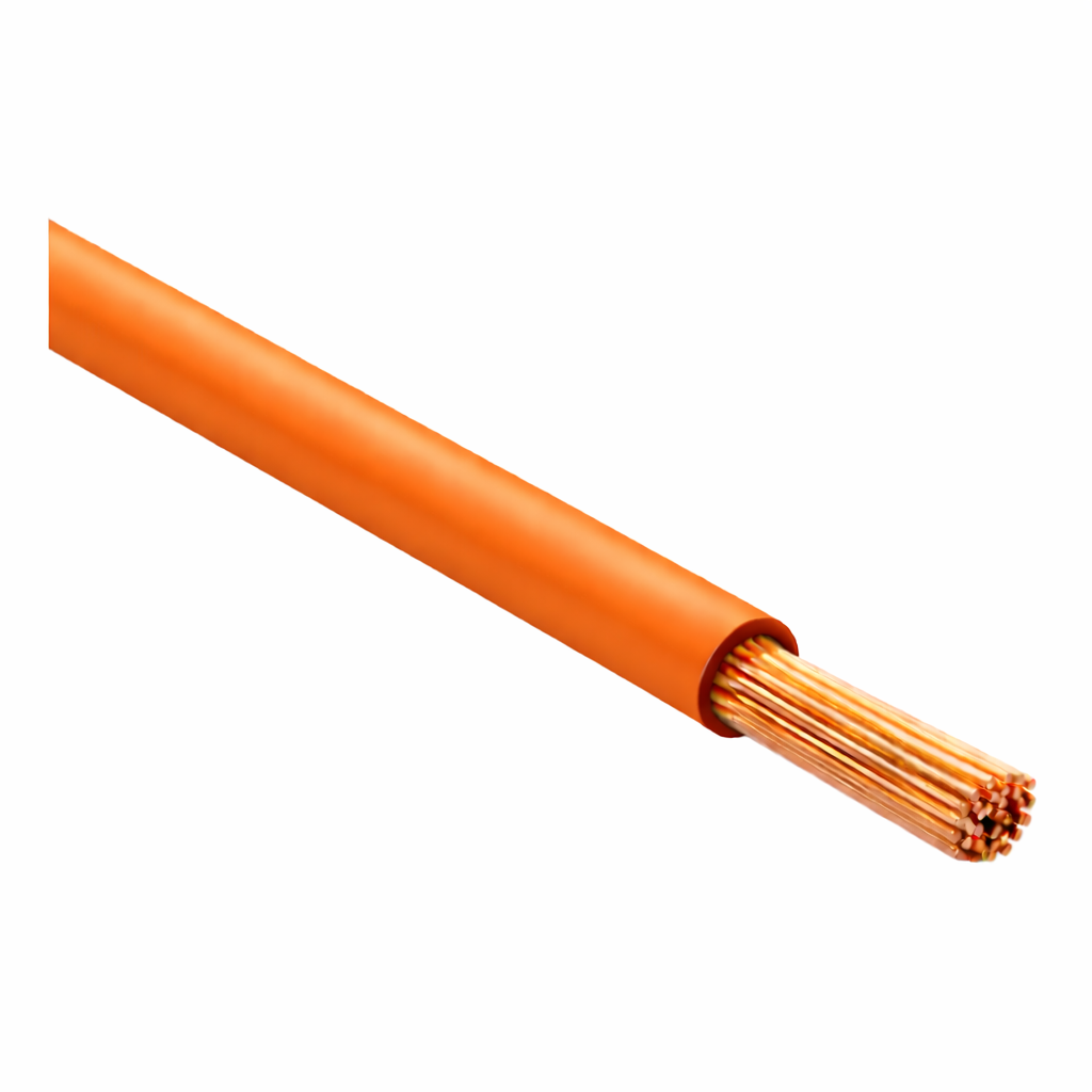 SXL SAE J1128 Single-Core Automotive Wire 8 AWG 100m - Orange