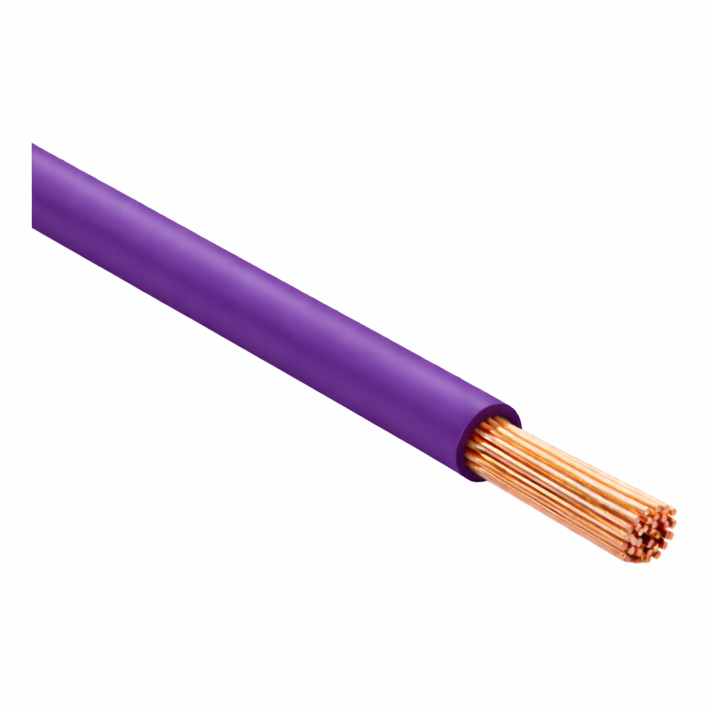 FLRY-B ISO 6722 Class B Thinwall Single-Core Wire 4.0 mm² 100m - Purple
