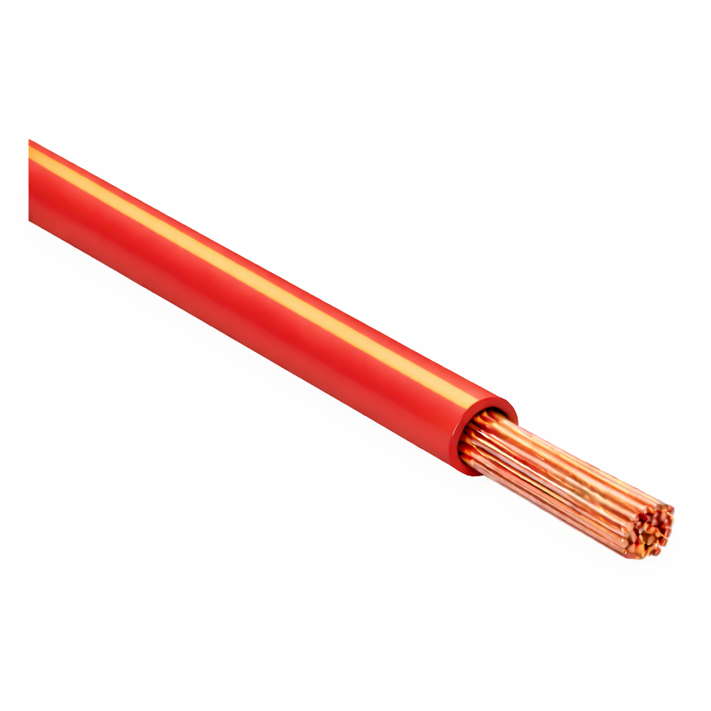 FLRY-B ISO 6722 Class B Thinwall Single-Core Wire 2.0 mm² 100m - Red / Yellow