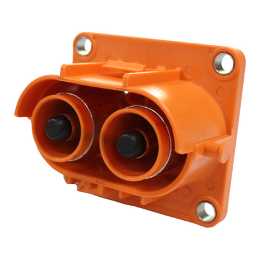 Amphenol Excel|mate Plus HVSL1000022A135 2 way panel mount socket 35mm - Key A