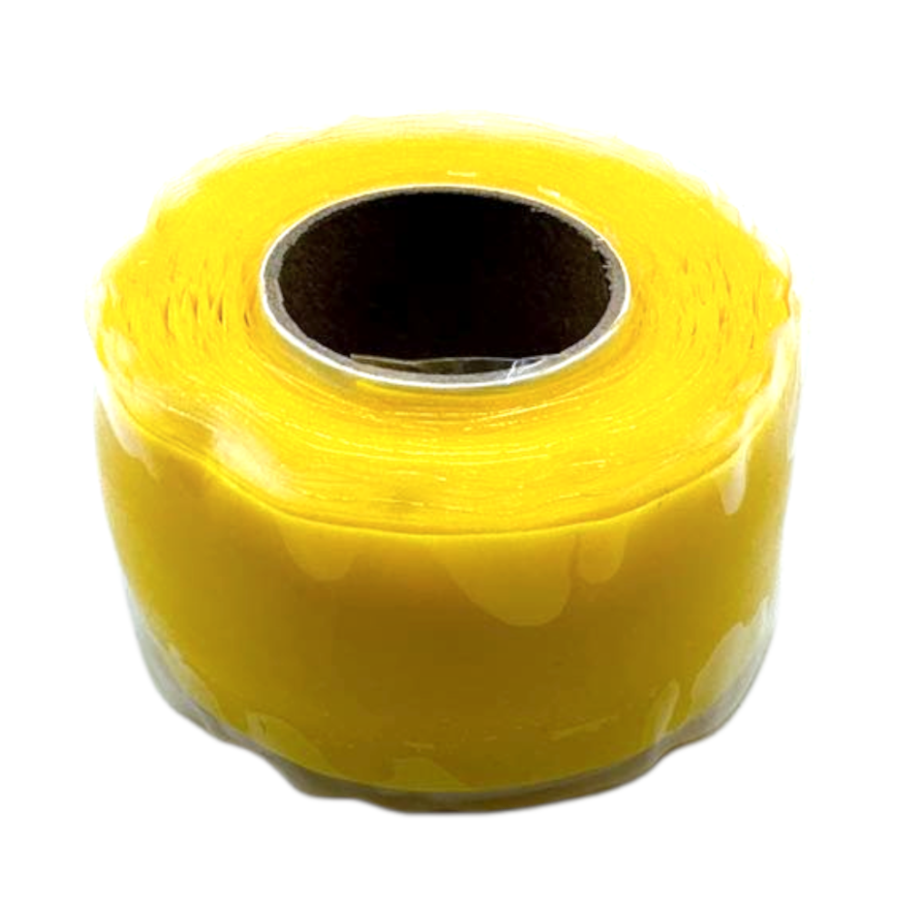 MOCAP Self Amalgamating X-Treme Tape, 25mm x 3m roll - Yellow