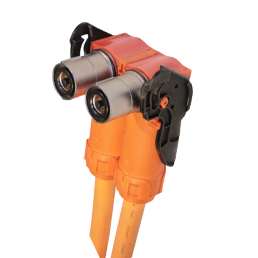 Amphenol PowerLok PL282Y-301-50-2-5 10mm G2 2 way 90deg 50mm Y