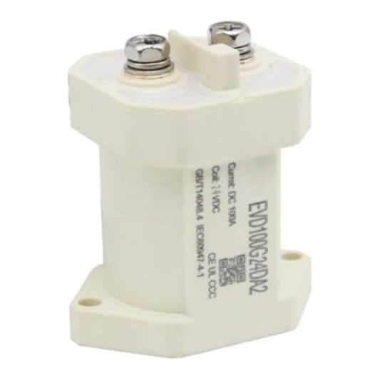 Estar EVD100G12DA2 12V Contactor, Aux: Normally Open, Continuous duty